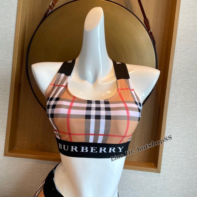 BURBERRY專櫃新款巴寶莉分體式女款泳衣 mmyj2762